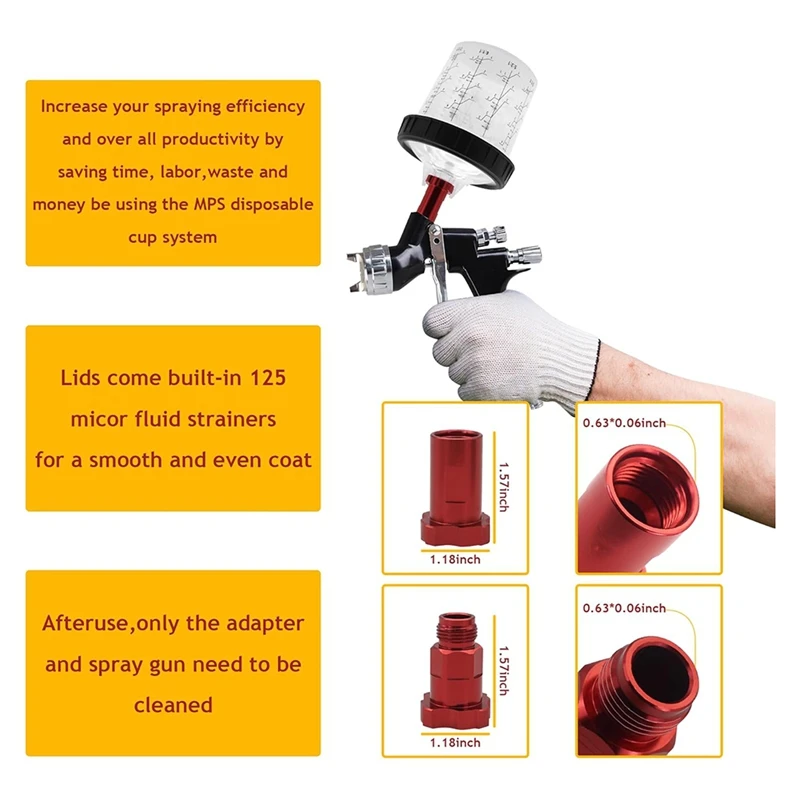 

Disposable Paint Mixing Cup System KitJAS