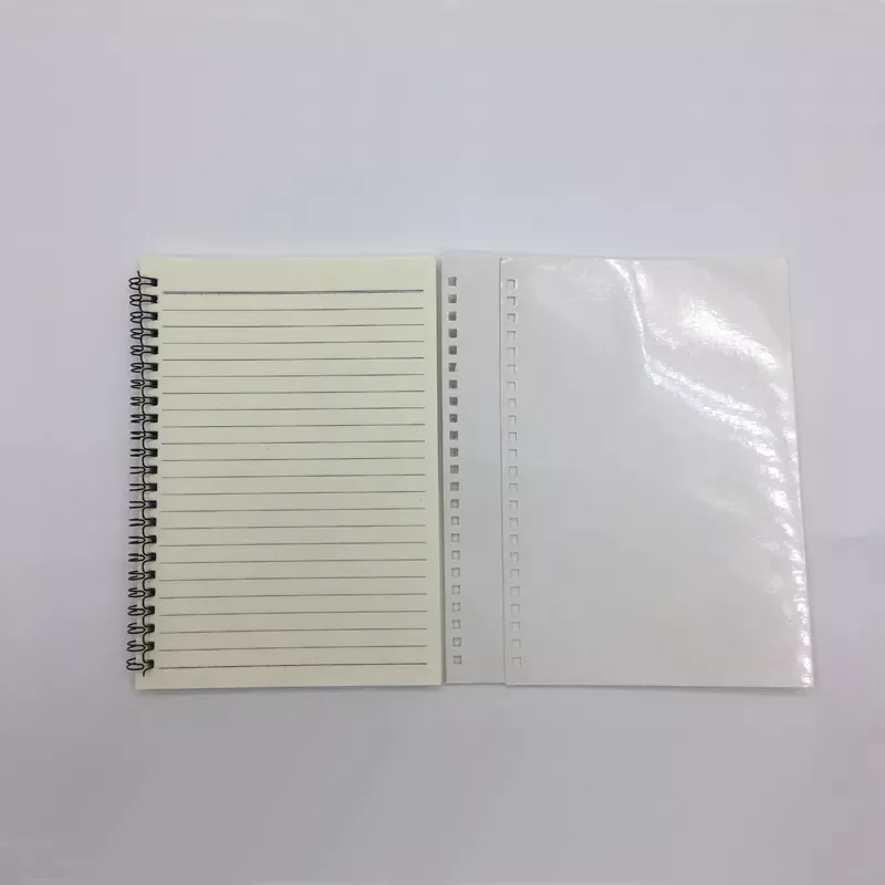 10 szt. Tanie drukowane fabrycznie spersonalizowane spiralne półfabryczne półfabrykaty do notebooków z sublimacją w rozmiarze A5 do podróży w biurze