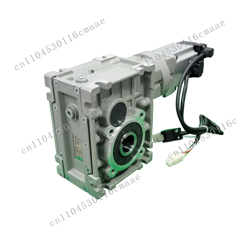 High-precision 300:1 right-angle helical hyperbolic gearbox reducer for 1KW AC servo and stepper motors