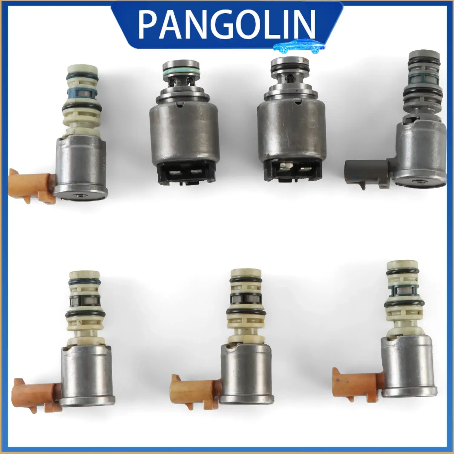 

PANGOLIN 5 Speed Shift Solenoid 7Pcs/Set For PANGOLIN GM Duramax Allison 1000/2000 Transmission 1999-2005 Fits Chevy GMC Trucks