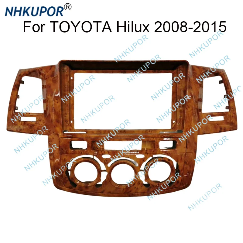 Car Radio Install Frame Kit For TOYOTA Fortuner/Hilux/SW4 2005 2006 2007 2008 2009 2010 2011 2012 2013 2014 2015