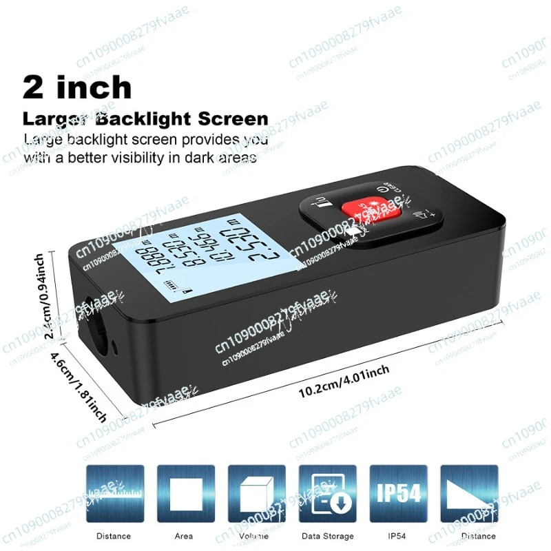 Laser infrared rangefinder high-precision measuring instrument laser ruler electronic ruler