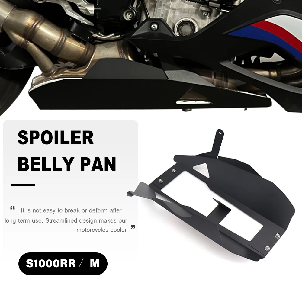 

S1000RR Motorcycle Belly Pan Lower Engine Spoiler Fairing Panel Frame Protection Cover Cowl For BMW S1000RR M1000RR 2019 - 2022