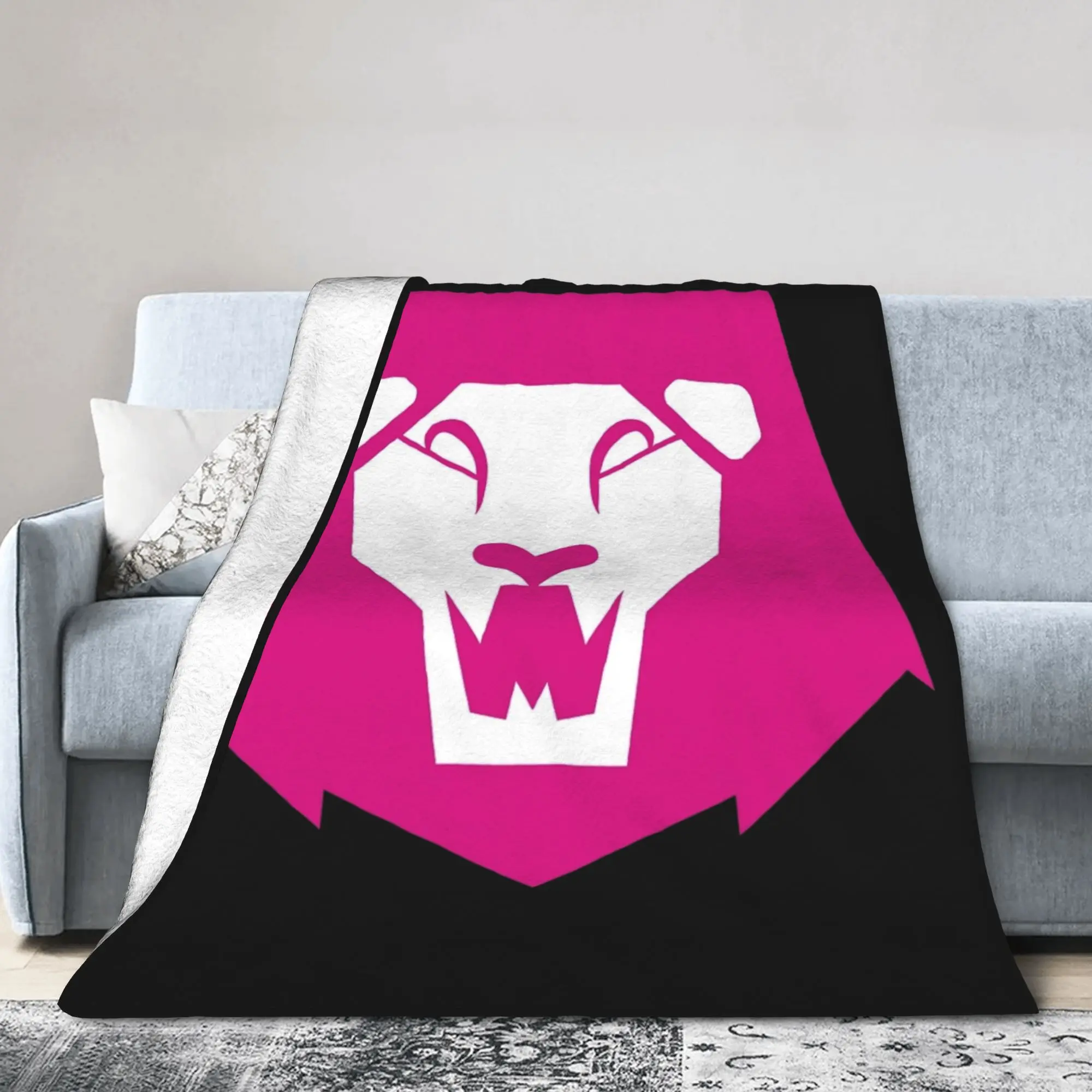 Saja Boys Лев Логотип Kpop Охотники Демонов Одеяло Теплое Графическое Плюшевое Одеяло Для Детей Домашний Декор Покрывало Покрывало