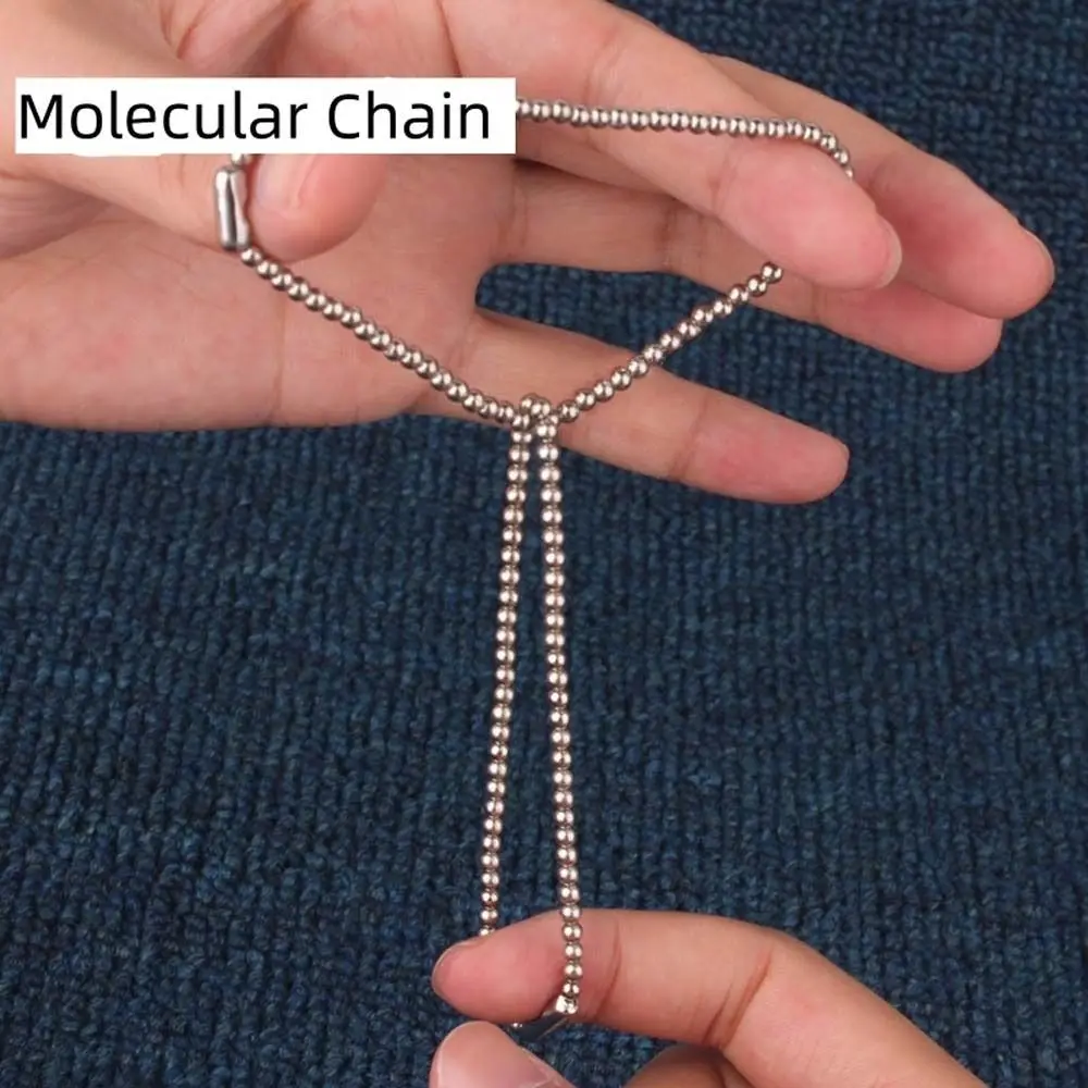 

Close Up Molecular Chain Magic Street Stage Performance Magic Tricks Chain Easy Operation Gimmick Molecular Chain Comedy