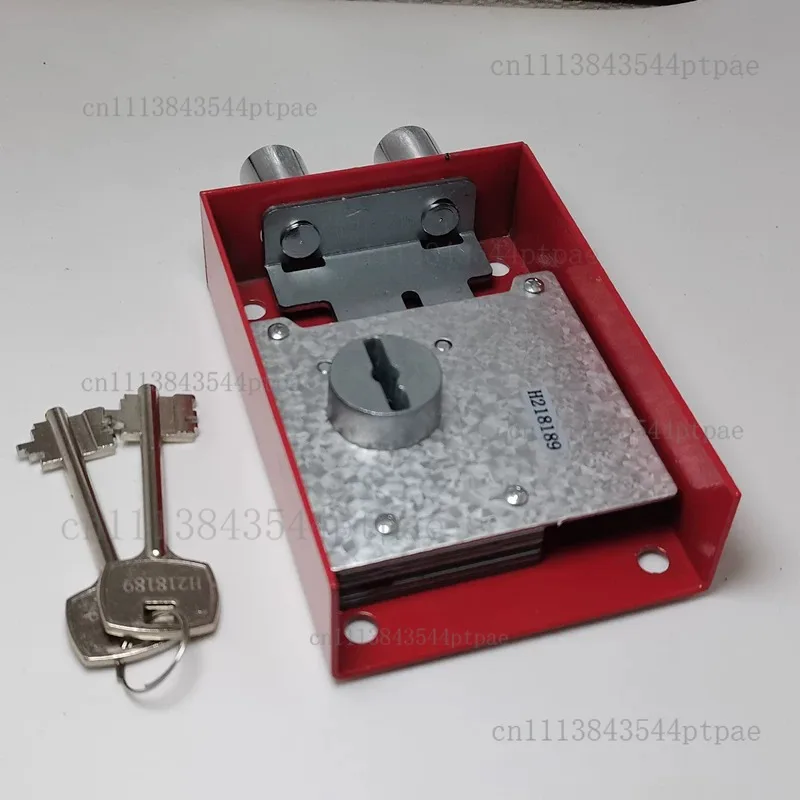 Universal Safe 6-blade Mechanical Anti-theft Lock, Fits Door Thickness Less Than 35mm, with Key