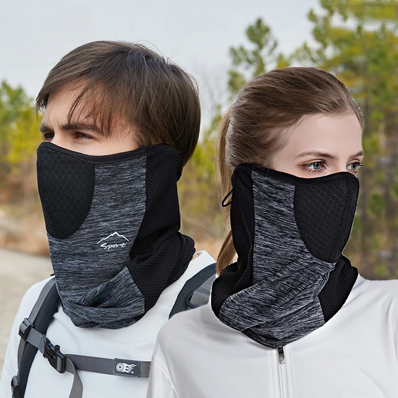 Cycling Ear Protection Outdoor Sports Climbing Camping Windproof Balaclava Motorcycle Face Mask Neck Brace Scarf Cap