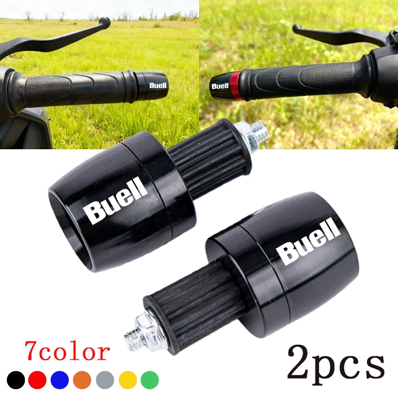 For Buell 1125R 1125Cr X1 Xb9 Xb12 Xb9sx Ulysses XB12s Xb12x Lightning M2 Motorcycle Handlebar Grips Handle Bar Cap End Plugs