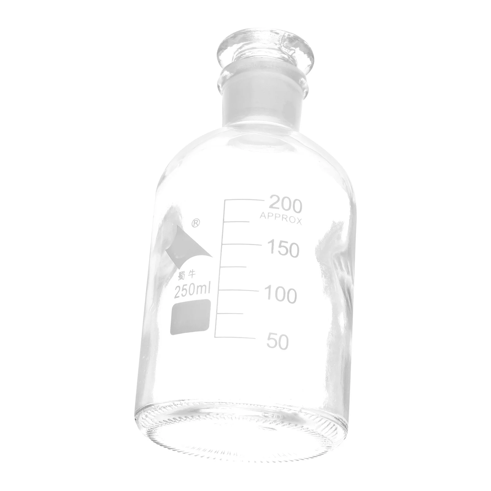 

1Pcs Wide Mouth Laboratory Glass Reagent Bottle High Borosilicate Chemistry Sample Container Frosted Stopper Heat Resistant
