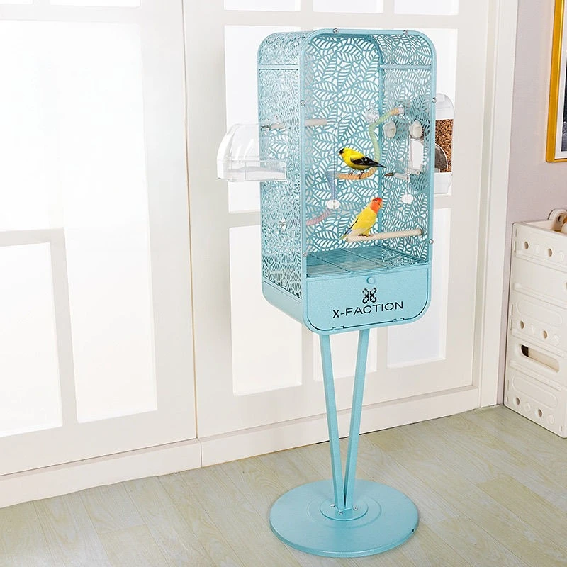 Jaula grande Para loros, cacatúa, Lovebird, juguetes, columpios, accesorios, casas de pájaros, nidos, habitats, Jaulas Para Pericos Y Loros, hogar de pájaros