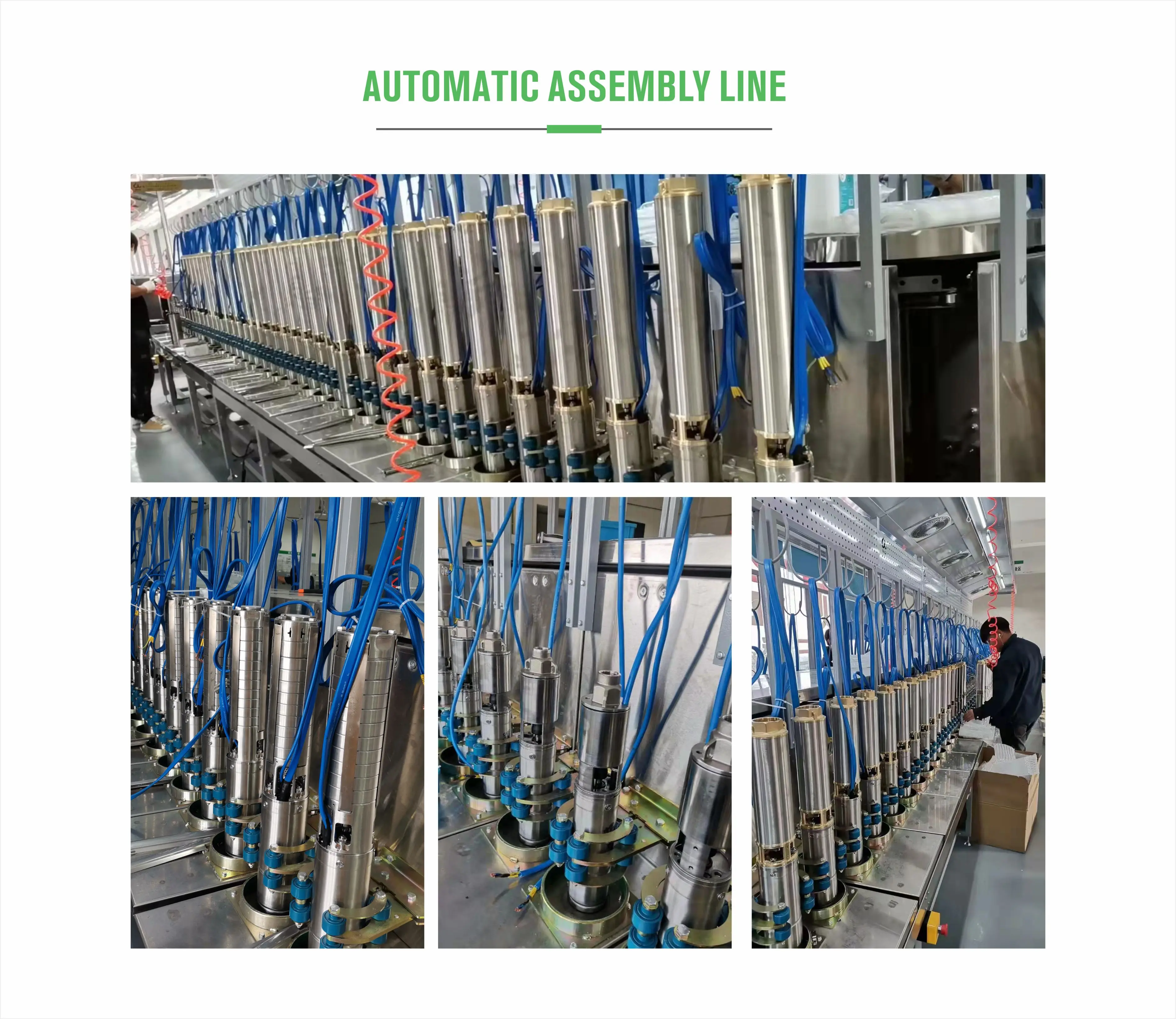 نظام المضخة لري المزرعة الزراعية 11KW 15KW6inch مياه شمسية عالية السعة #5