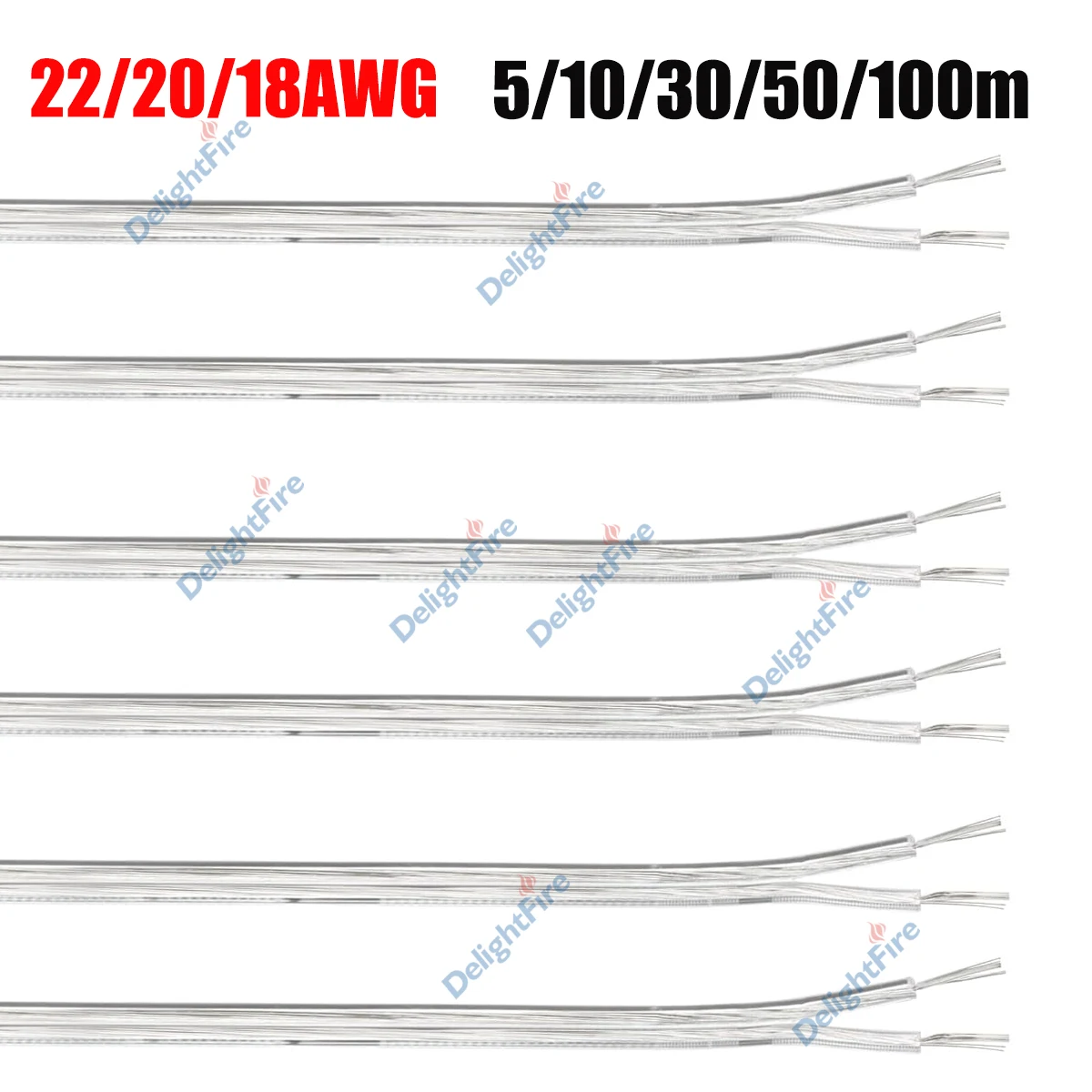 2 Pin Transparent S…