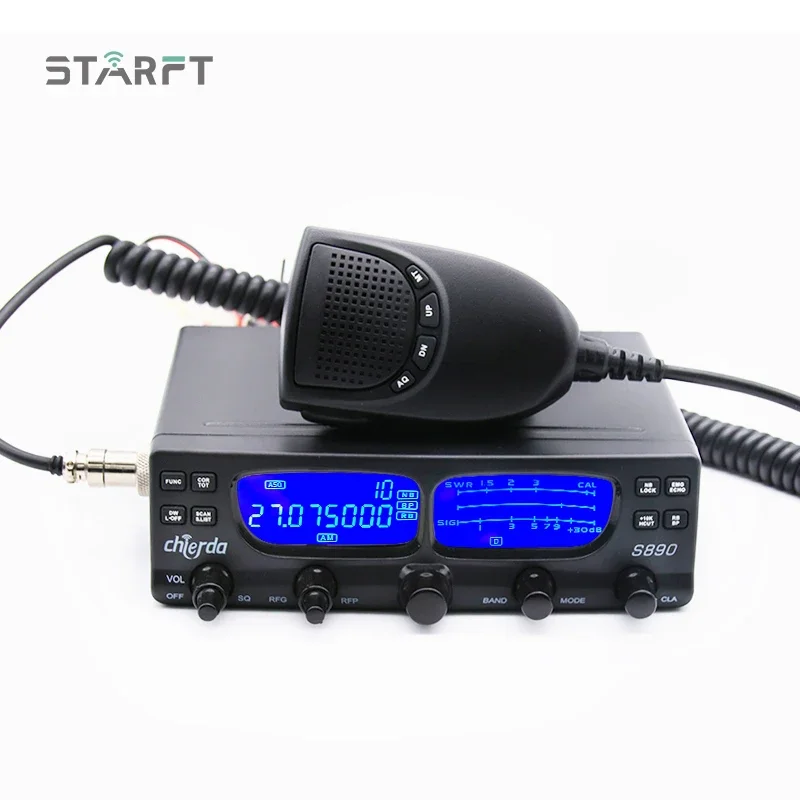 

Starft S890 CB AM FM SSB LSB PA 27 МГц трансивер автомобильный морской мобильный радиоприемник