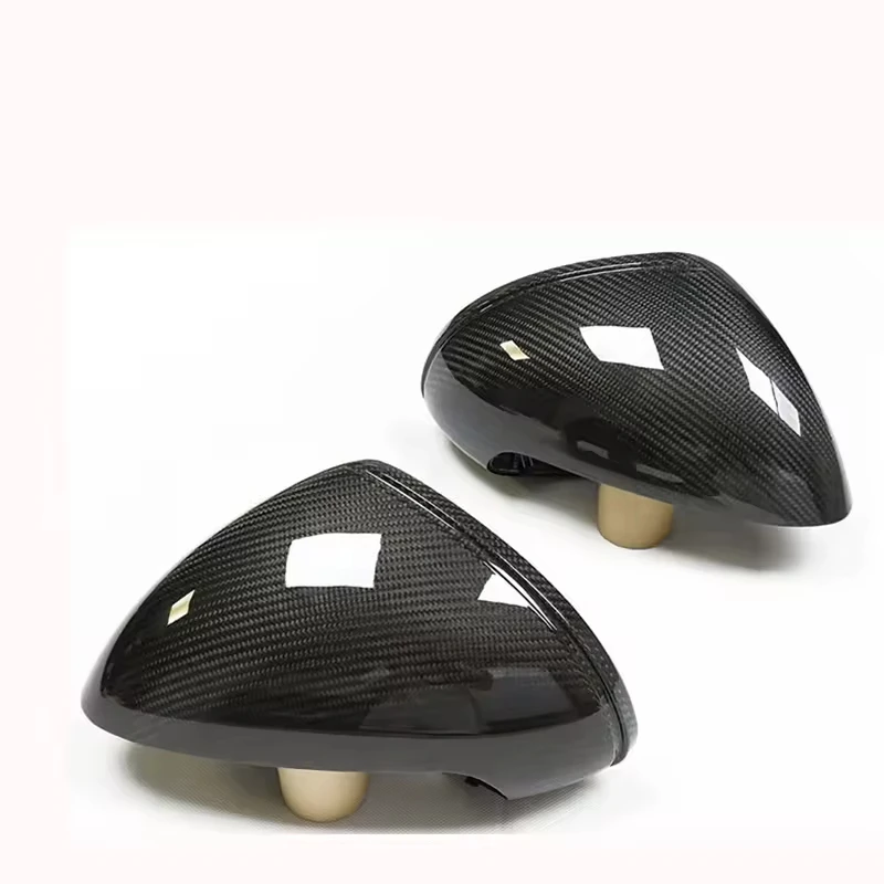 

981 Carbon Fiber Fibre Side Mirrors Cover Caps Fit for Porsche Cayman Ture Factory Fitment