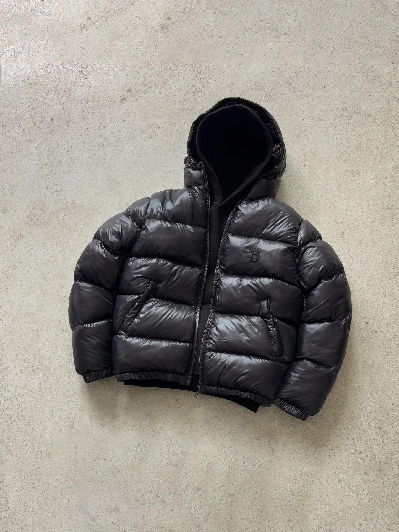 New winter street fashion Y2K trend embroidery logo men's and women's loose casual cotton jacket