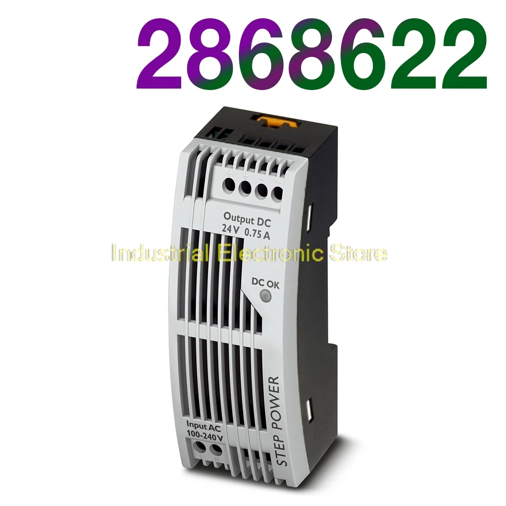 For Phoenix Power Supply STEP-PS/1AC/24DC/0.75/FL 2868622