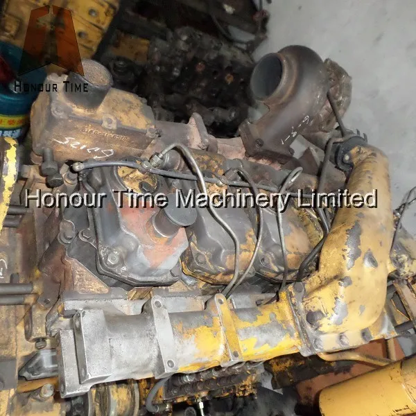 Conjunto de motor diésel para excavadora diésel 6D125-3 usada Conjunto de motor