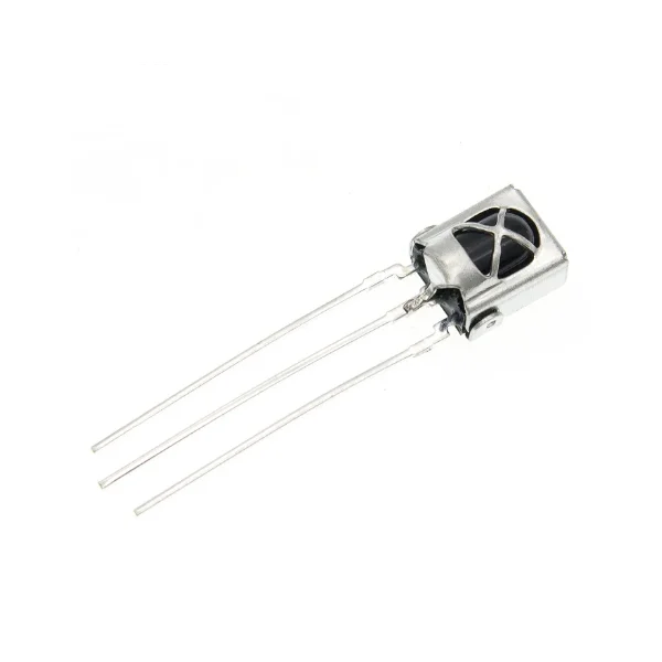 VS1838 VS1838B Receiver Connector HX1838 DIP-3 General Purpose Integrated Infrared Receiver with Shield Receiver Tube