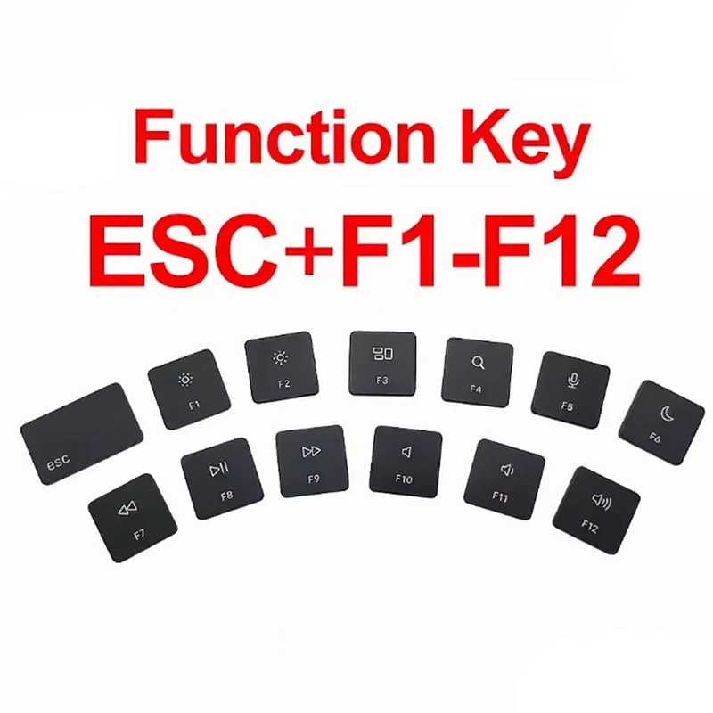 For MacBook Air 13“ 15” A2681 A2941 A3113 A3114 A3240 A3241 Replacement Individual Key Cap keycaps Black US UK