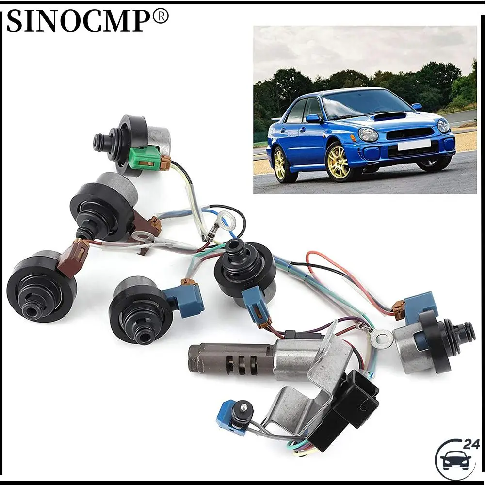 

4EAT Transmission Solenoids Valves Set Fit For Subaru Baja Forester 2.5L Impreza 2.0L Legacy Outback 2.2L Car Solenoids Valves