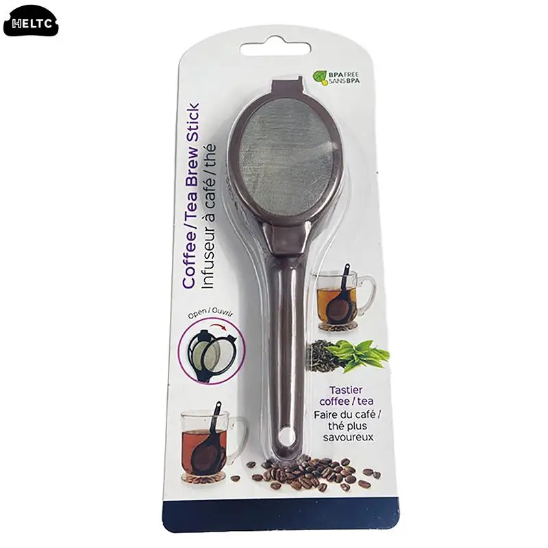 1pcs  Coffee Infuser Coffee Capsule Powder Tea Filter Spoon Tea Infuser Reusable Loose Leaf Strainer Bag Tea Strainer Tea Maker