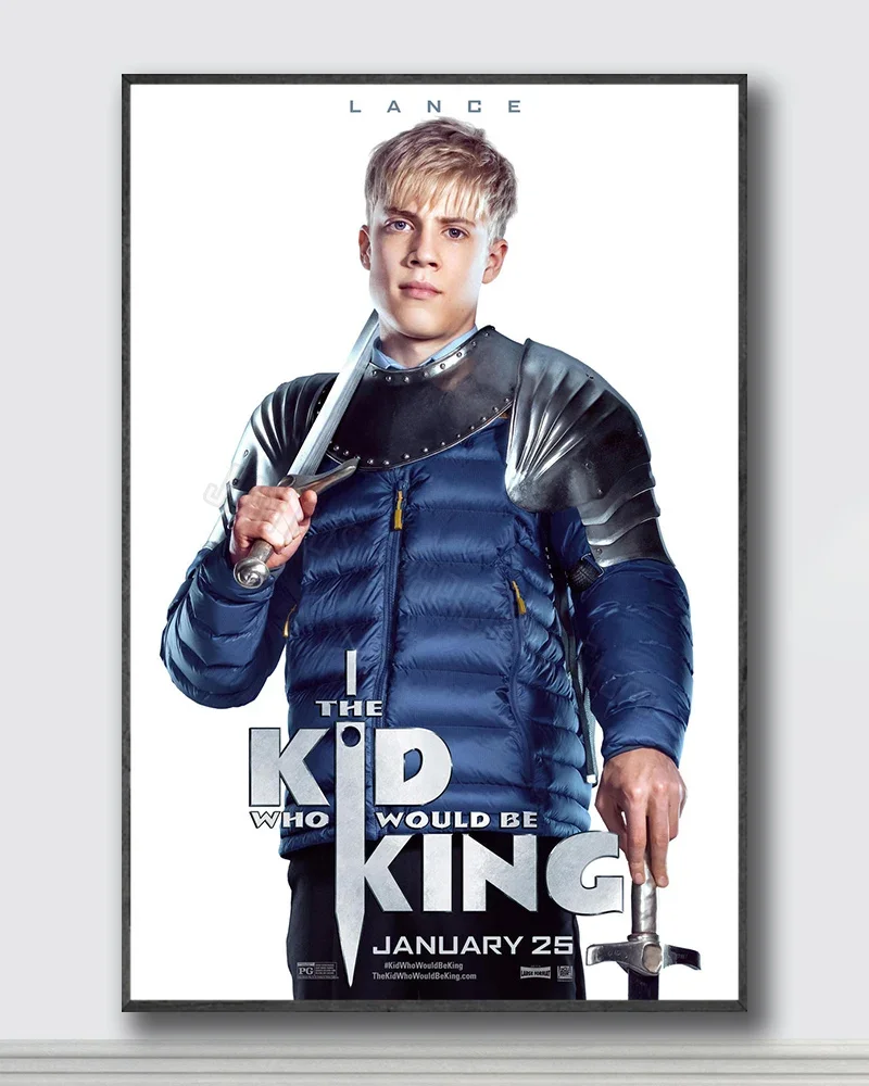 NJ036 The Kid Who Would Be King Movi Silk Posters and Prints wall art Art Poster Home Decore 6