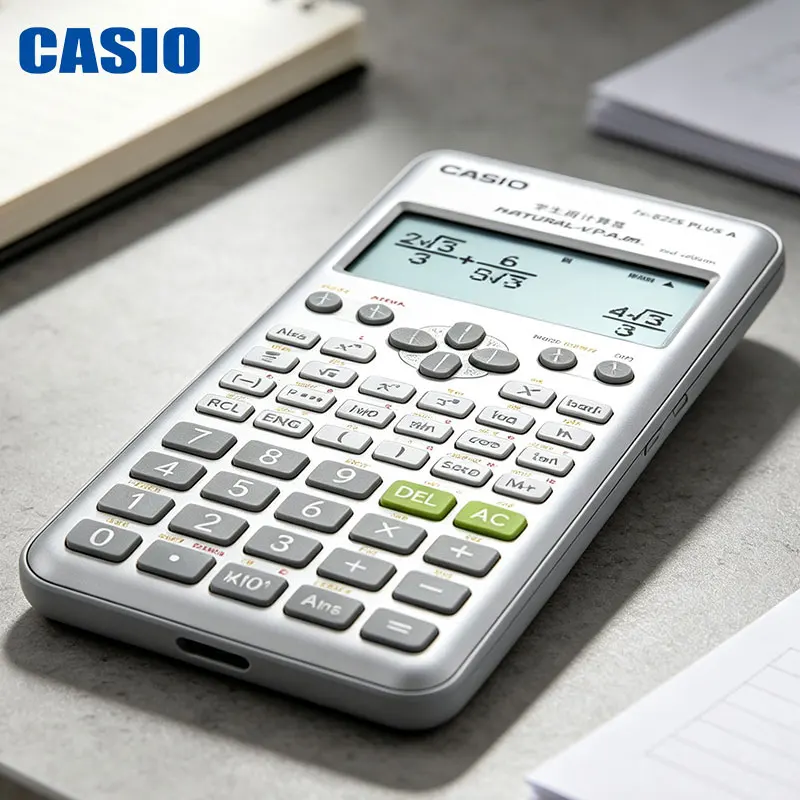 Casio fx-82ES-PLSA/DH-12/FX-991CN CW/DJ-120D Thin scientific calculator complex vector calculation international course note