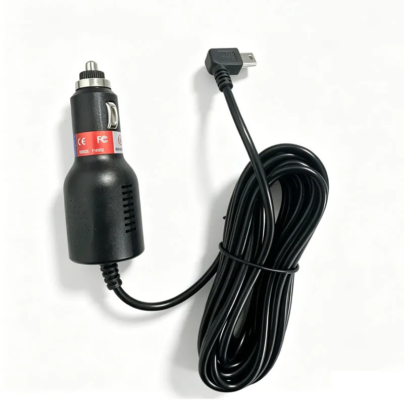 Universal Car Charger Output 5V 3A Mini usb USBＣType C 3.5x1.35mm 8-36V Wide Voltage Dash Cam Car Charger  for Small Large Truck