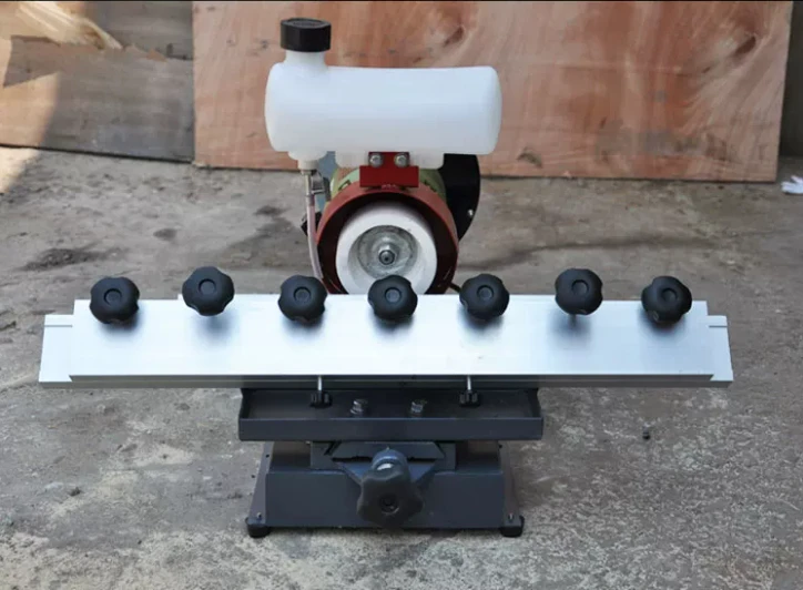 

Flat throwing planer Manual linear multi-function woodworking grinding wheel, electric sharpener 220V