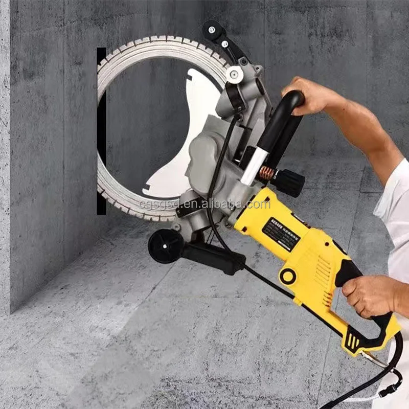 High Quality Handheld Concrete Cutter Wall Scotting Machine New Condition Hot Sale Construction Farm Industries Core Motor