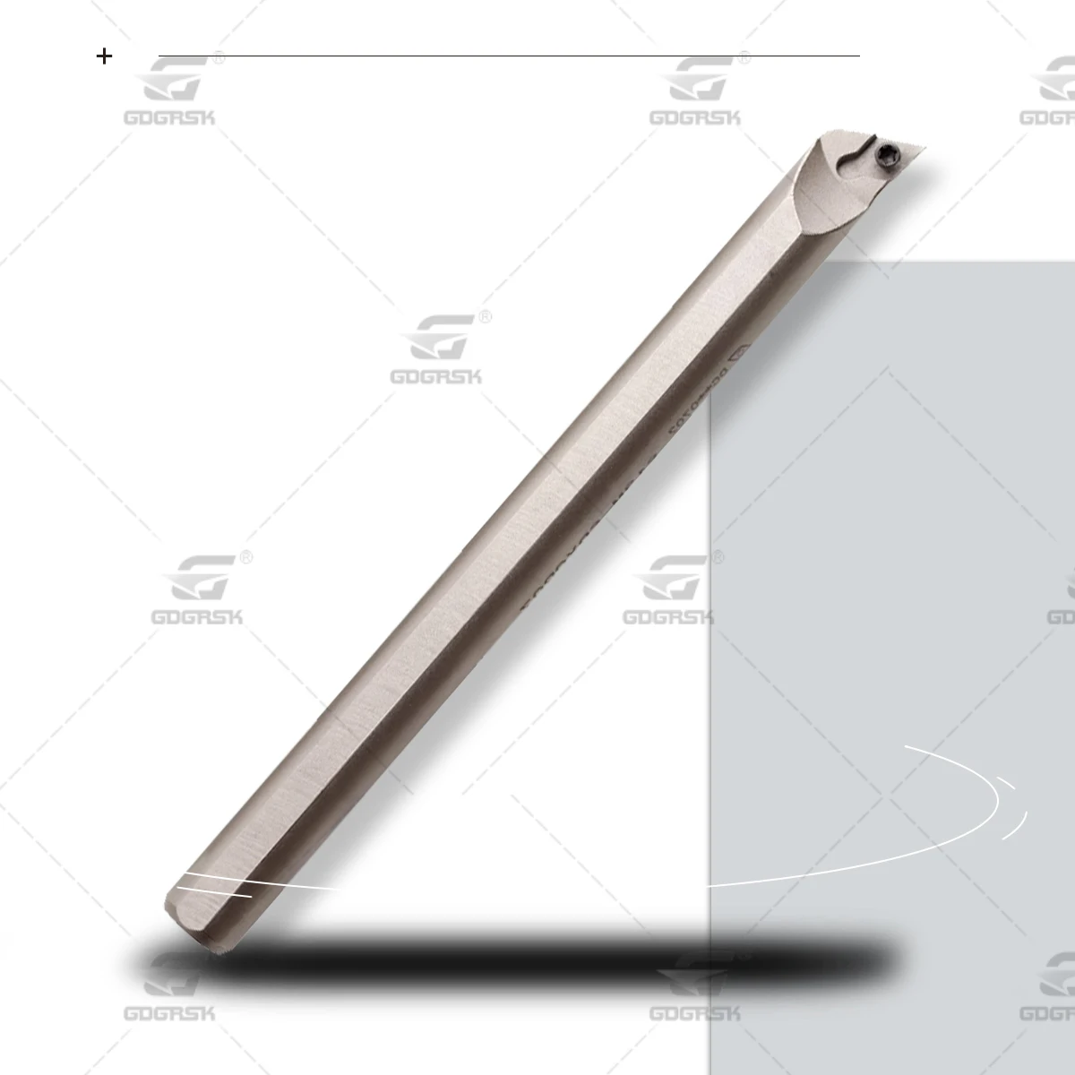 CNC 선반 내부 구멍 도구, 흰색 거치대 용수철 스틸 보링, S08K S10K S12M-SDXCR07, DCMT 카바이드 인서트와 호환 가능, 95 도