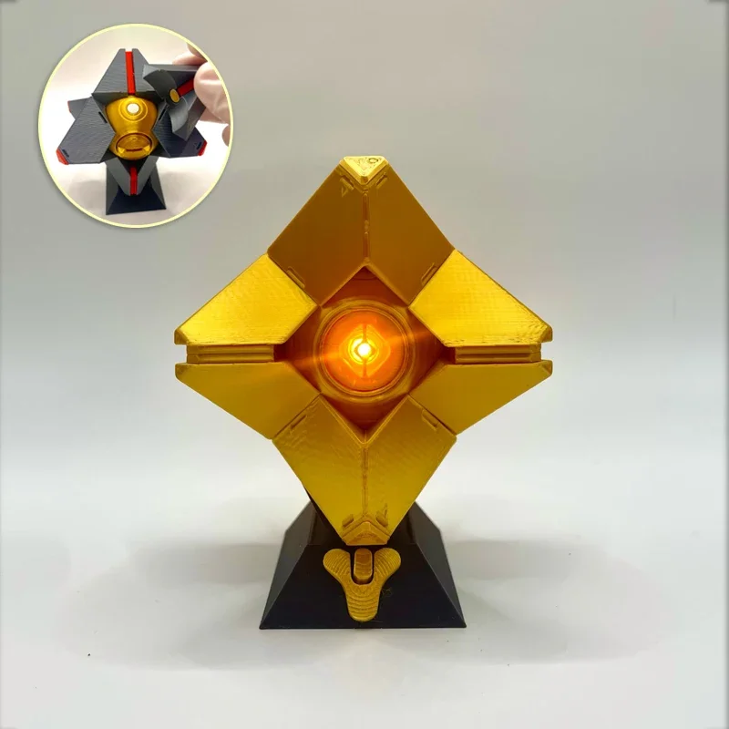 Game Model Cos Props Destiny 2 Peripheral Desktop Decorations Bedroom DIY Magnetic Glowing Ambient Light Gifts 3D Printing