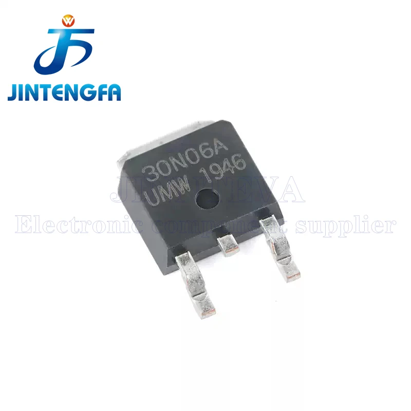 10PCS 30N06 TO-252 60V/25A N-channel MOS (Field Effect Transistor) Chip Brand New Authentic