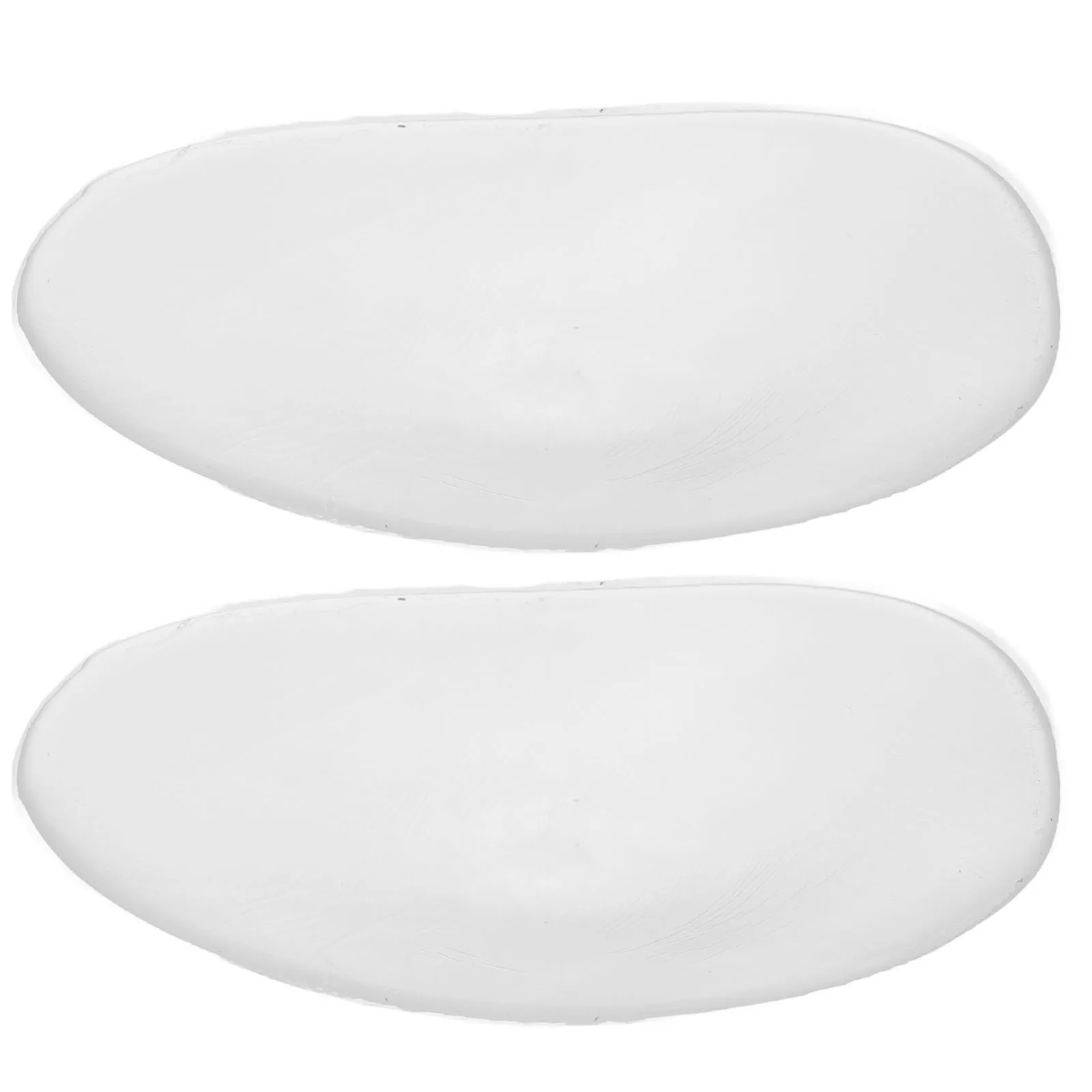 

1 Pair Invisible Silicone Shoulder Pads Removable Reusable Washable For Women Men Transparent Cushion Self-Adhesive Strap Pad
