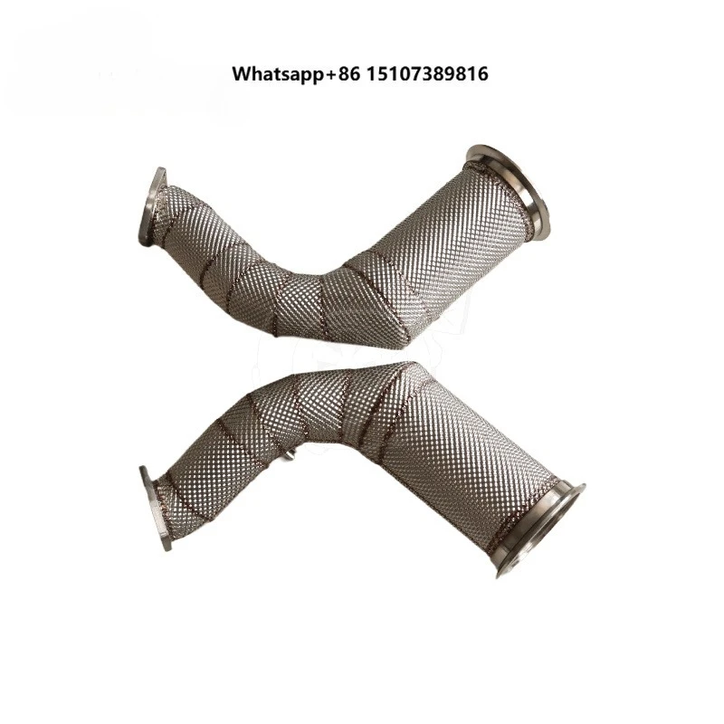 

For URUS 4.0 V8 2018 for SQ7 SQ8 RSQ8 21+ with Heat Shield Catted Downpipe