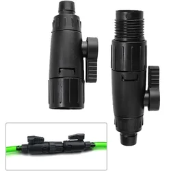 12mm/16mm Double Tap Quick Release Connector Aquarium Water Control Valve Hose Pipe No-Leak Quick Connector Set Joint