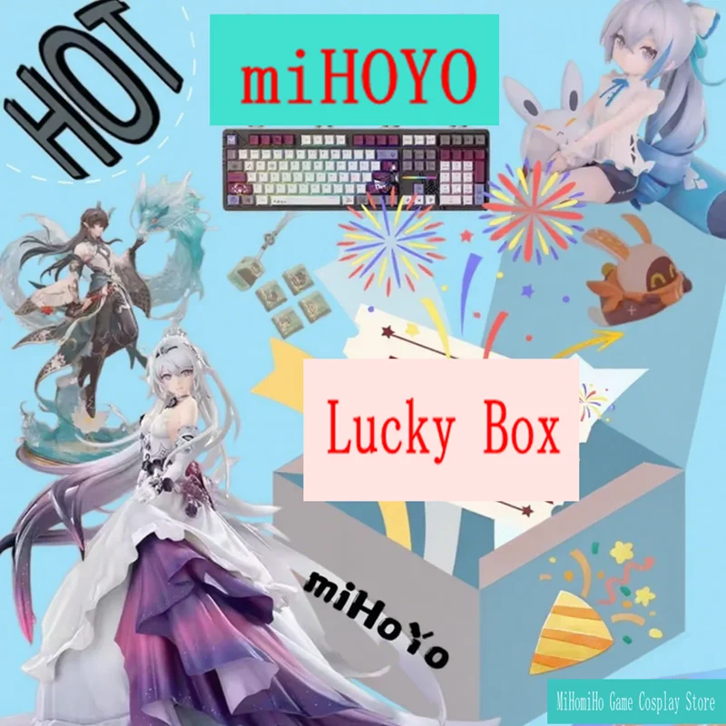 

miHoYo Genuine Official Honkai Star Rail/Honkai Impact 3 /Genshin Impact Lucky Blind Box Surprise Bag Cosplay Anime Gifts