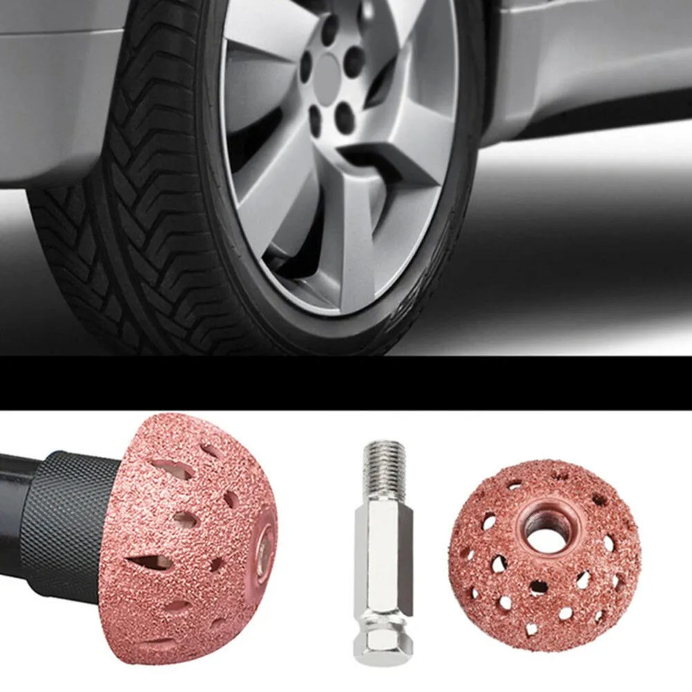 Grinding Wheel Buffing Wheel 42mm Accessory Ball Tyre Grinding Head Hand Tool Hex Shank Linking Rod Parts Hot New