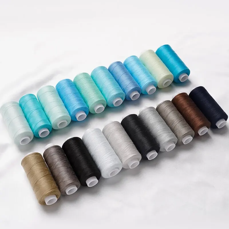 10pcs/Pack Sewing Thread, DIY Threads For Sewing Clothes Handmade Diy, Portable Household Hand-Punching Thread