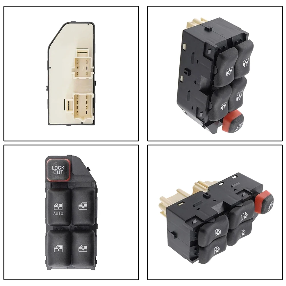 

Front Left Switch Power Window Switch For Car Door Repair Direct Replacement High Universality Fitment Easy Installation