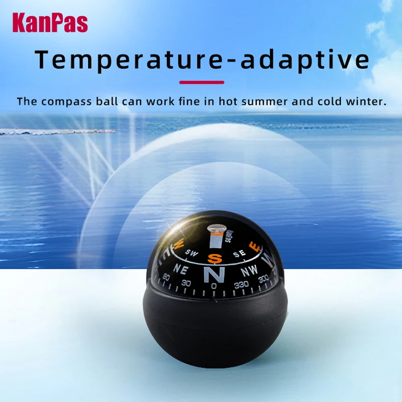 New KANPAS Compass for Car / Dashboard compass ball / Doble dial  V-31-N
