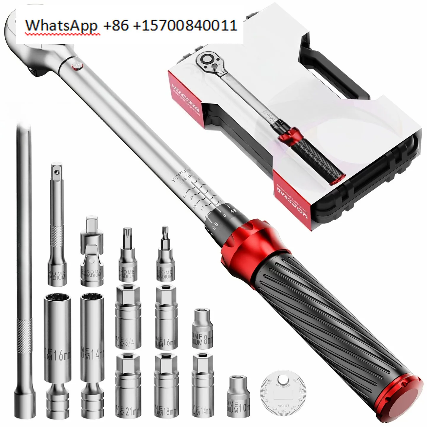 Torque Wrench Set Preset Adjustable Torque High Precision Spark Plug Bicycle Repair
