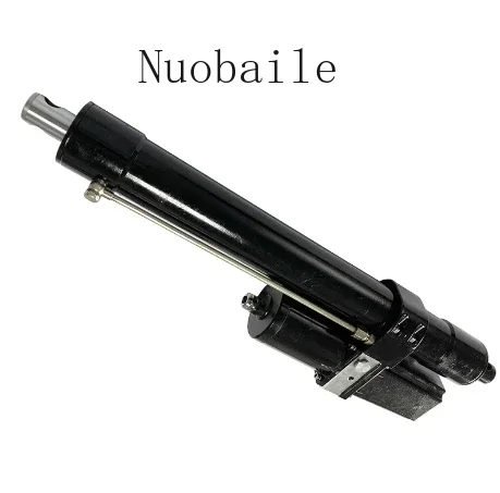 New 12v/24v DC 2.5T 400mm stroke electro hydraulic linear actuator for mechanical lifting