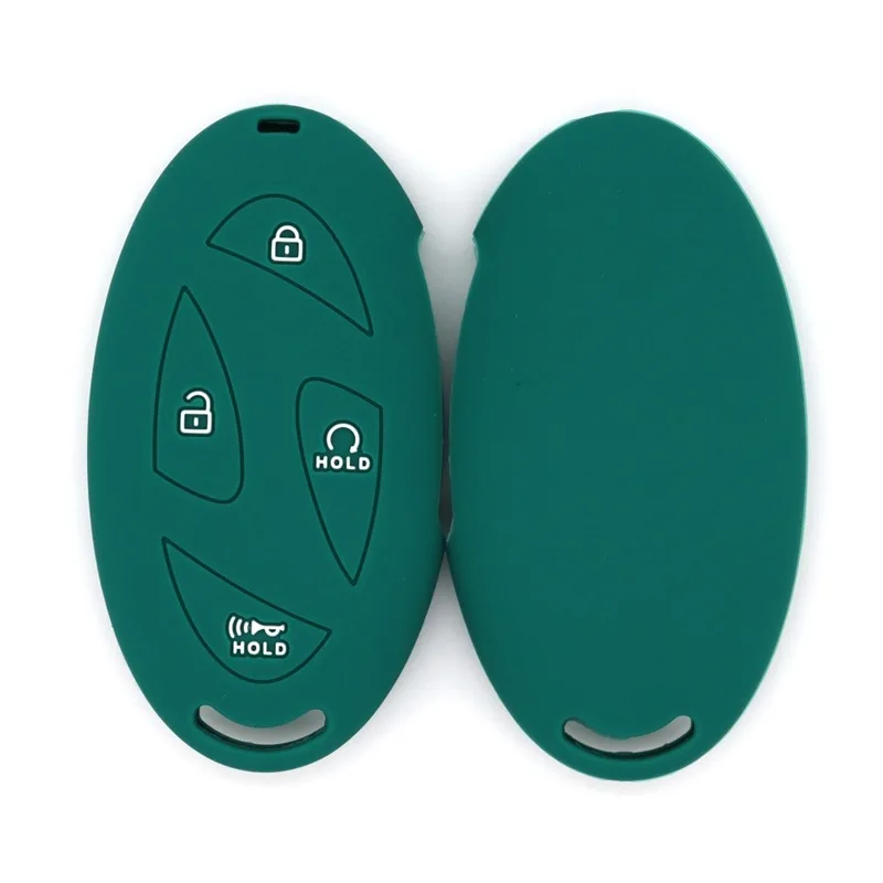 Silicone Key Case Key Fob Cover for Hyundai 24 Kona N-Line, 2024 Elantra SEL 5/7 Button 2023 IONIQ Interior Accessories