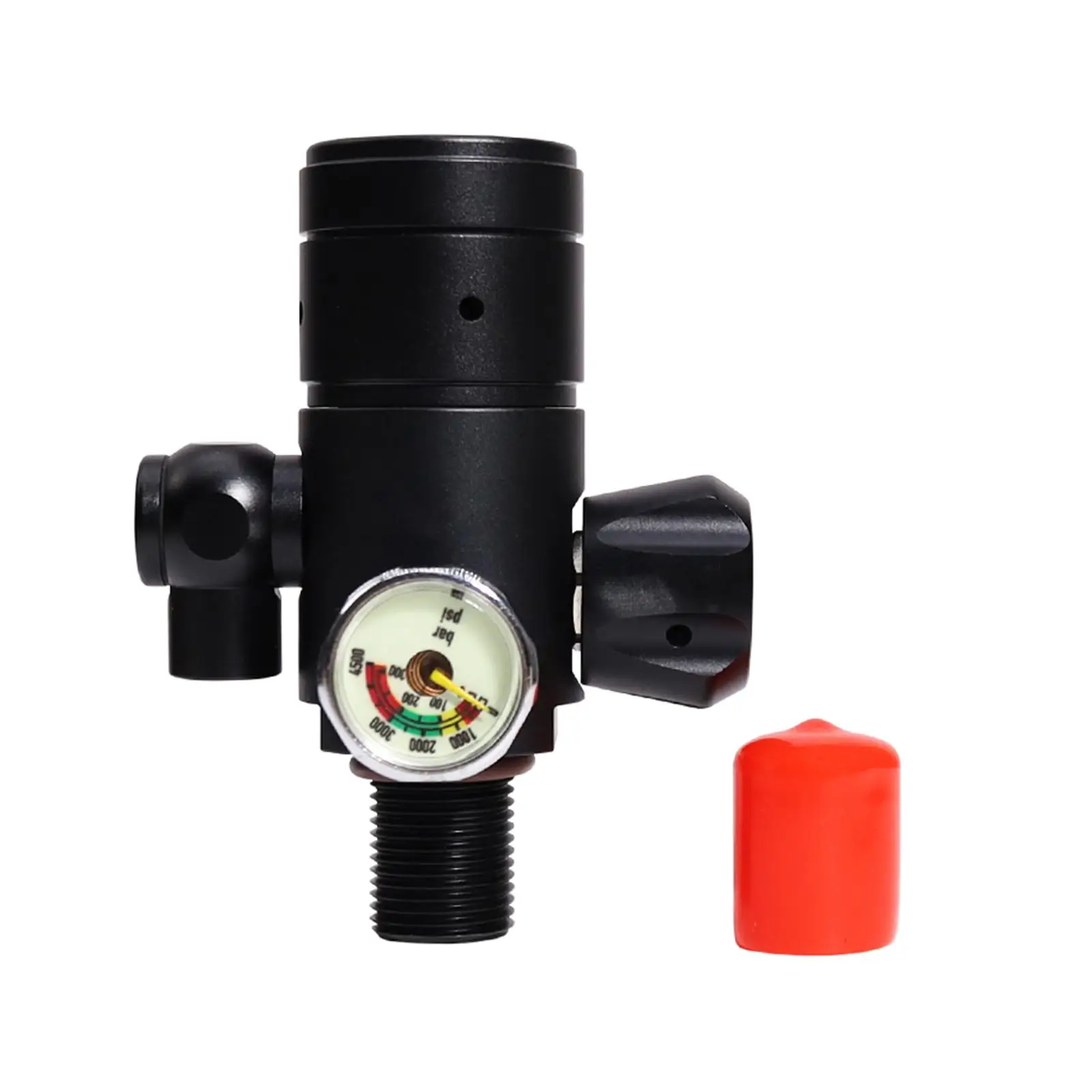 Scuba Diving Pressure Valve Charging Adapter Valve Multipurpose Cylinder Bottle Valve Diving Cylinder Valve for Outdoor Sports