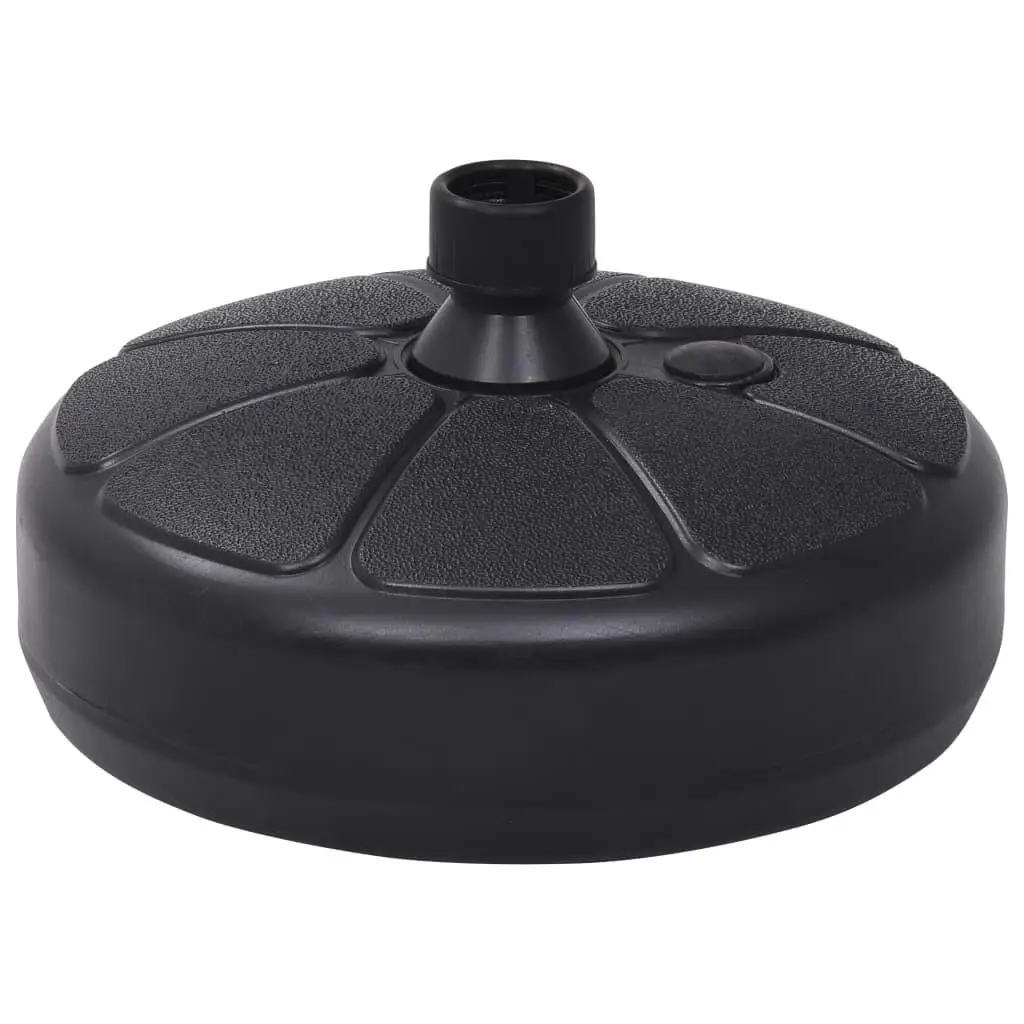 4 Gallon Black Umbrella Base for Sand or Water - Stable Outdoor Support