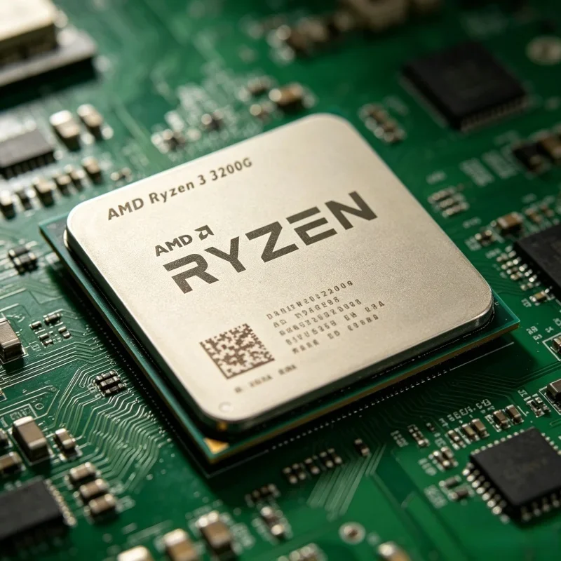 Bestselling AMD Quad-Core 4-Thread Gaming CPU Ryzen 3 3200G R3 3200G 3.6GHz 65W AM4 with Radeon Vega 8 Graphics