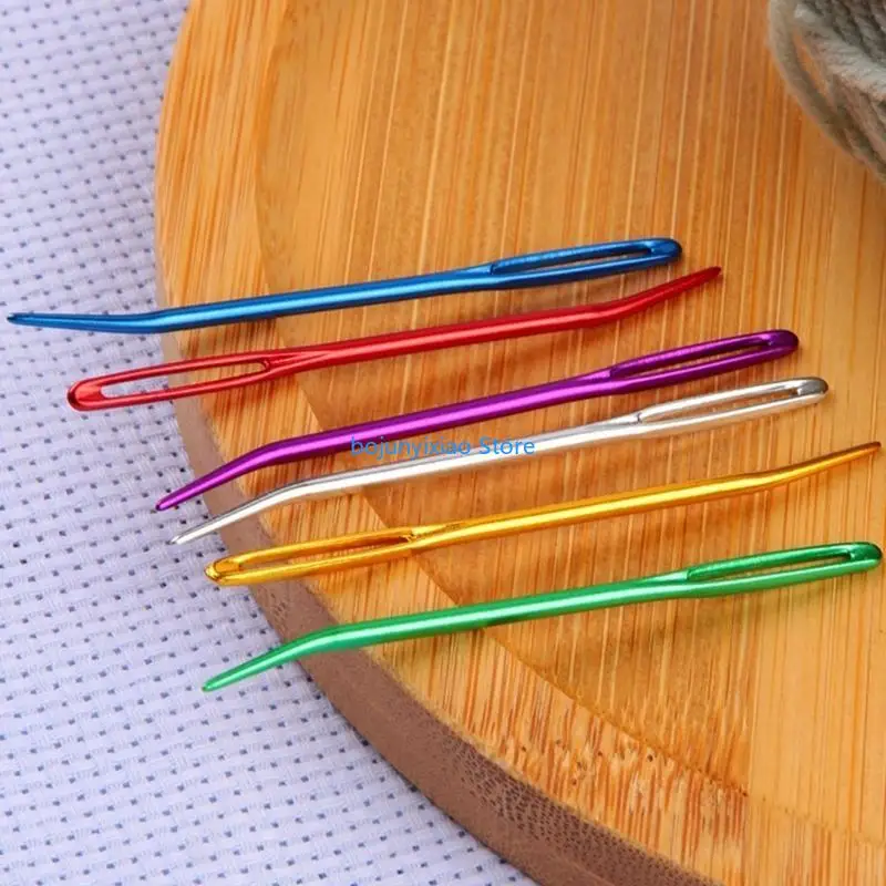 

900B Large Eye Sewing Needle Tapestry Needle for Crochet, Darning Yarn Needle Curved Tip for Hand Sewing