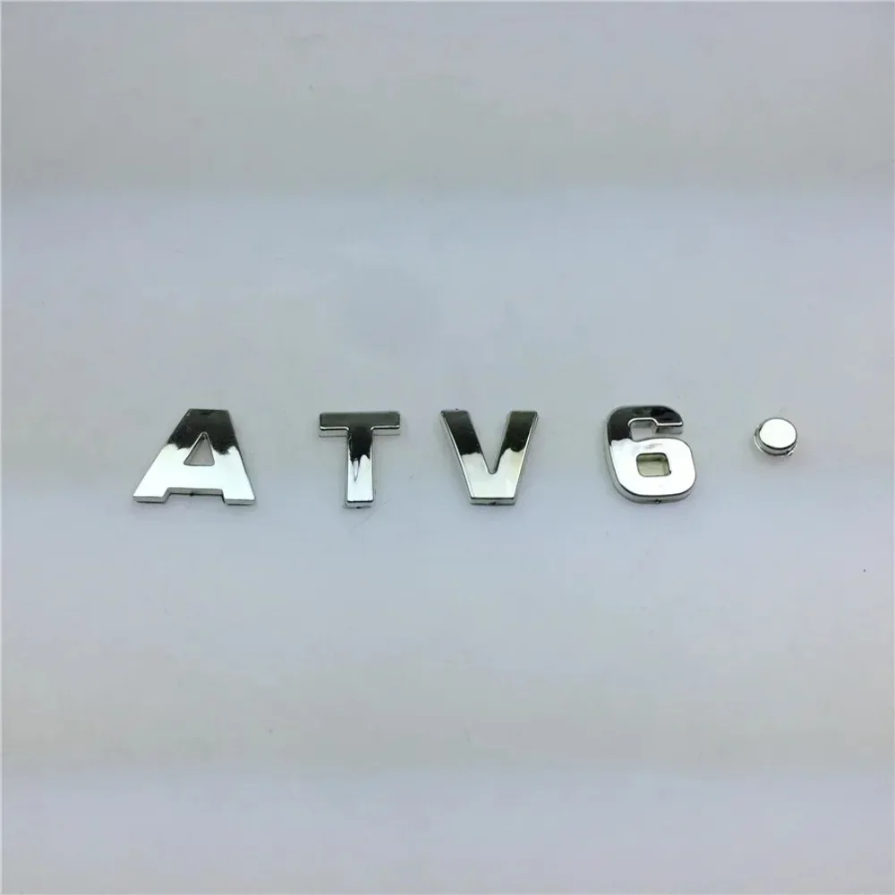STARPAD 5PCS,Cars decorative stickers digital stickers alphabet stereo car stickers modified standard displacement