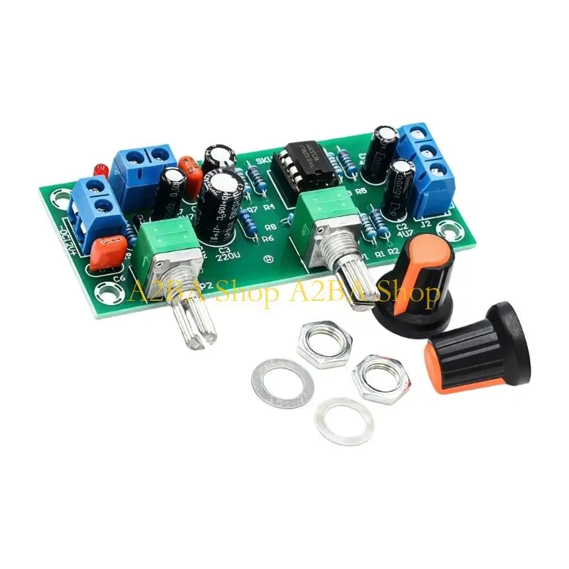 A2BA Professional Auditory Amplifier Preamp Board For Low Noise Electric Circuit Integrated Circuits 10-24V Frequency